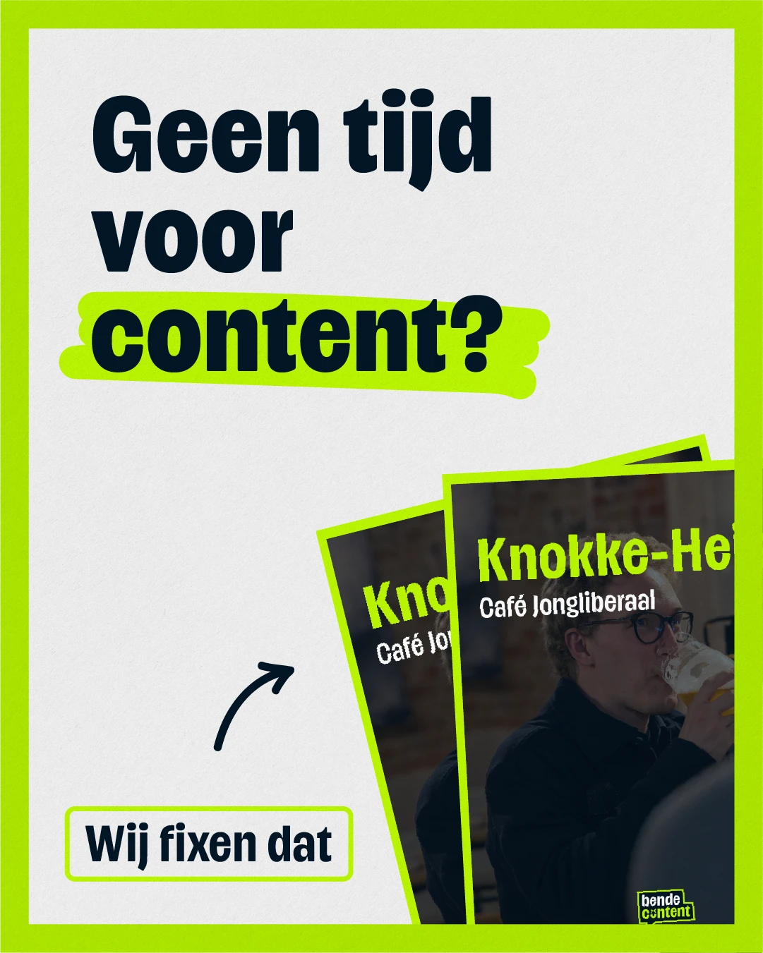 Template: Geen tijd voor content? Wij fixen dat