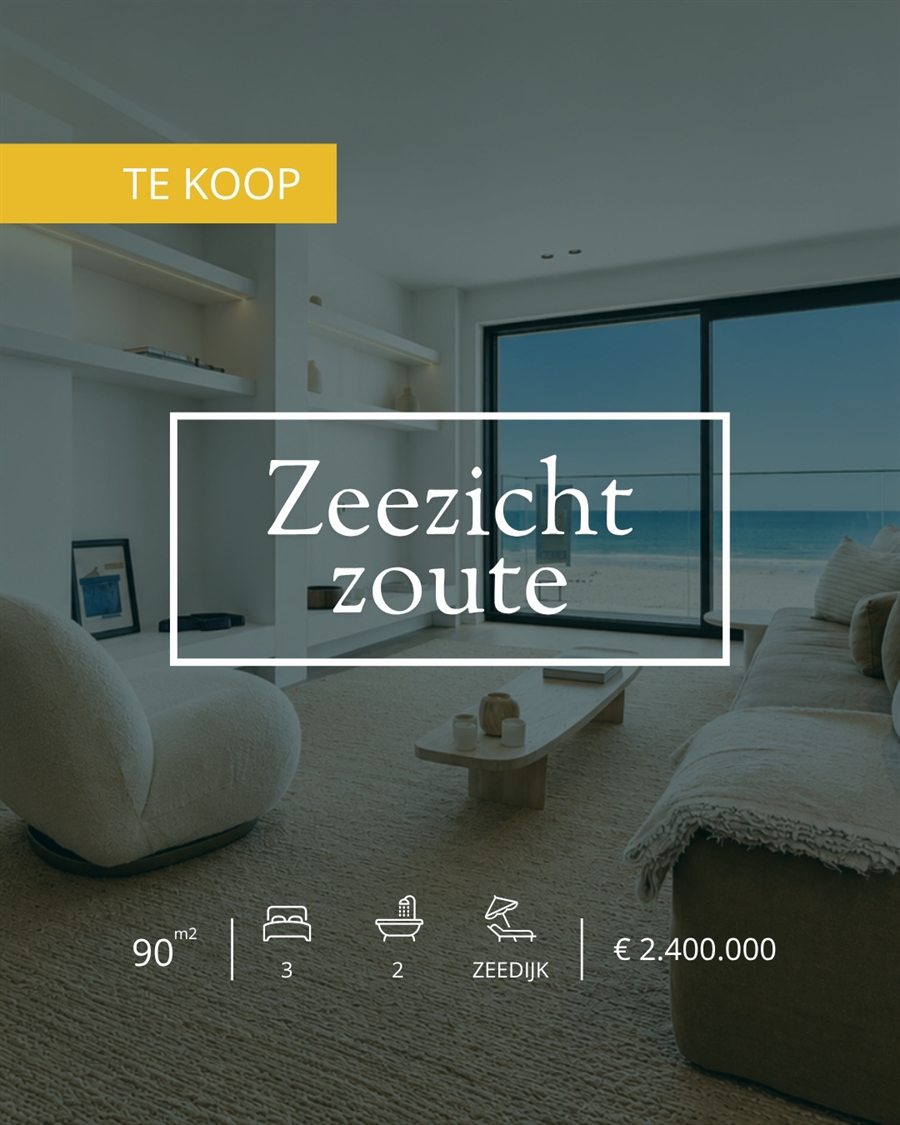 Template: Te koop: zeezicht Zoute